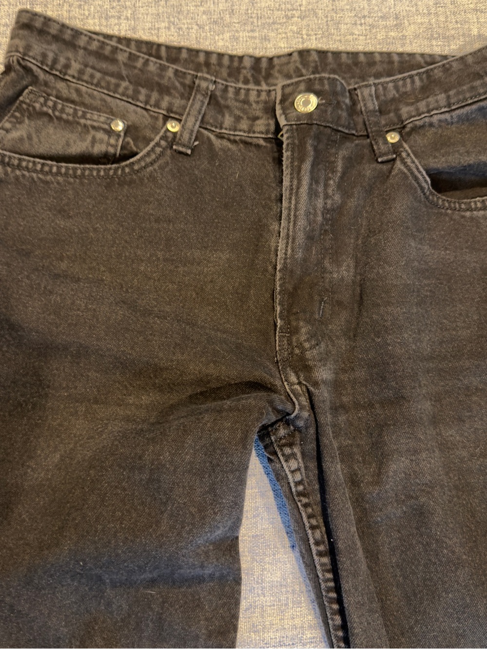 Black Boyfriend Jeans for Women - Relaxed Fit